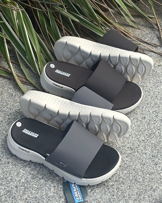 SKECHERS GO-WALK MASSAGE FIT SLIDES