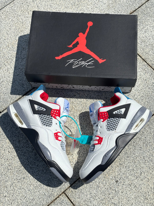 AIR JORDAN RETRO 4-WHITE