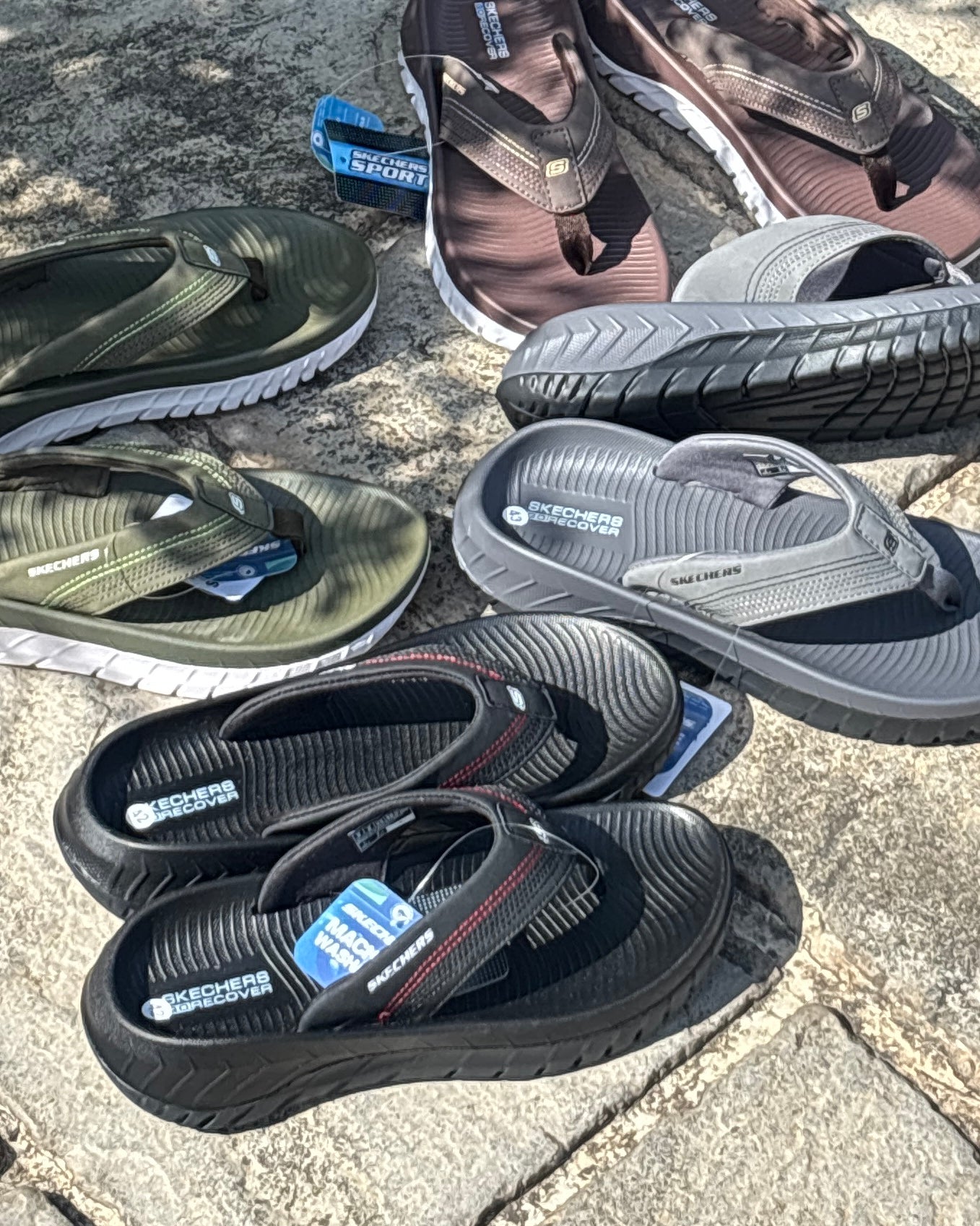 SKECHERS RECOVERY FLIP-FLOPS
